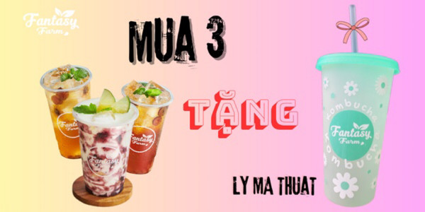Trà Kombucha Fantasy Farm - Vạn Phúc City