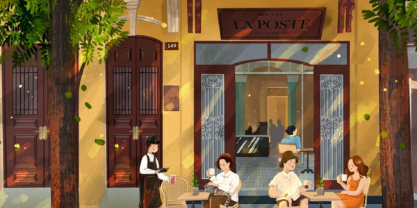 Bưu Cục La Poste - Cafe & Bistro - Phùng Hưng