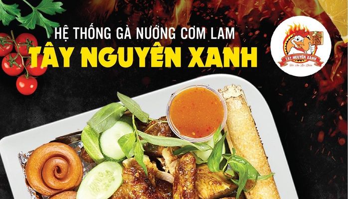 Gà Nướng Cơm Lam Tây Nguyên Xanh - Nguyễn Thị Tú
