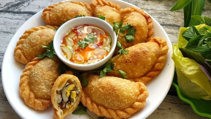 Bếp Hà Nội - Bánh Gối Hà Nội