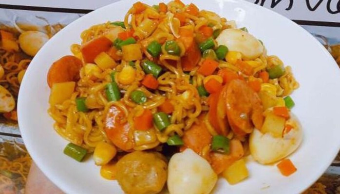 Ship Đồ Ăn Đêm Lazy Food - Mỳ Spagetti & Mì Trộn Indomie