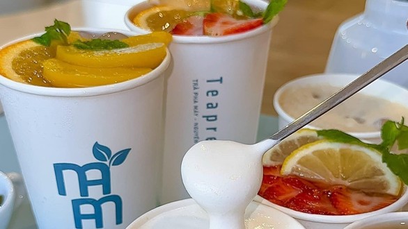 Mầm - Trà Pha Máy Đậm Vị - Lò Đúc