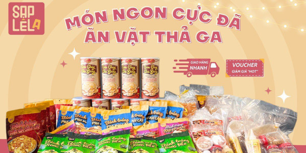 Sạp Lê La - Trùm Ăn Vặt - Lê Quang Định