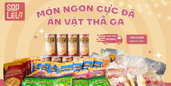 Sạp Lê La - Trùm Ăn Vặt - Cách Mạng Tháng Tám