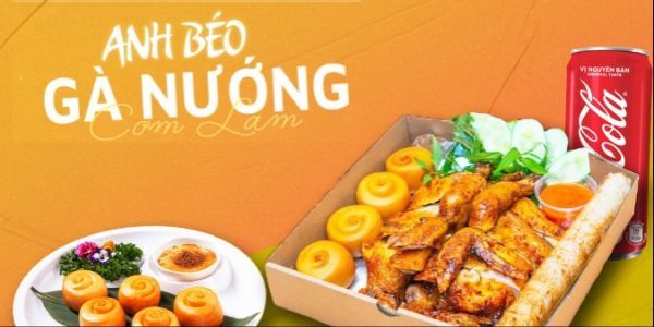 Gà Nướng Cơm Lam Anh Béo - Bình Trị Đông