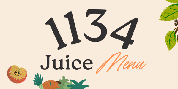 1134 JUICE - CHUYÊN NƯỚC ÉP, SINH TỐ & RAU MÁ