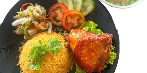 Cơm Gà Xối Mỡ Bon Bon - Trần Xuân Soạn