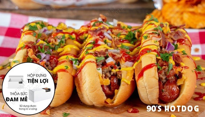 90's Hotdog - Bánh Mì Hotdog Âu Mỹ - Times City