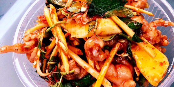 Mộc Kê - Chân Gà Sốt Thái, Trà Tắc Thái Xanh - Phạm Hữu Lầu