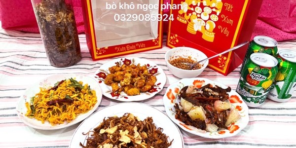 Ăn Vặt Huế - Bánh Lọc, Bò Khô & Khô Gà