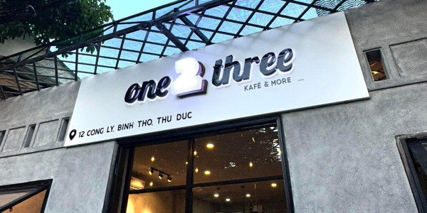 ONE 2 THREE Kafé - Cà Phê, Trà & Bánh - Công Lý