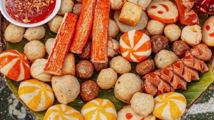 Ăn Vặt Cá Viên Chiên - Lê Văn Lương
