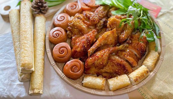 Gà Quay Cơm Lam & Bánh Bao - Thiên Phúc