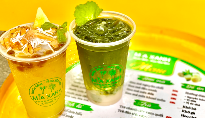 Mía Xanh - Mía Mix & Rau Má Mix - 282 Trần Nguyên Hãn