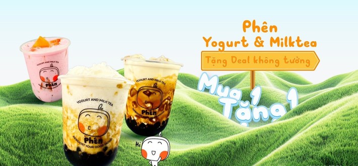 Phên Yogurt and Milk Tea