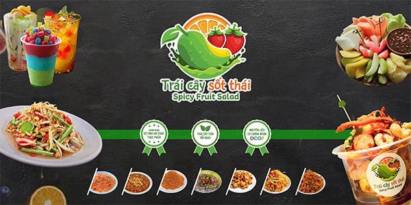 Trái Cây Sốt Thái - Fruit Salad, Smoothies & Snacks