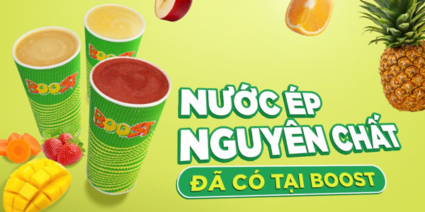 Boost Juice - Smoothies & Nước Ép Trái Cây - Phan Huy Ích