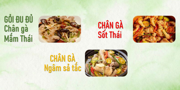 Chiếc Bụng Đói - Chân Gà Sốt Thái