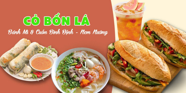 Bánh Mì & Cuốn Bình Định - Nem Nướng Cỏ Bốn Lá