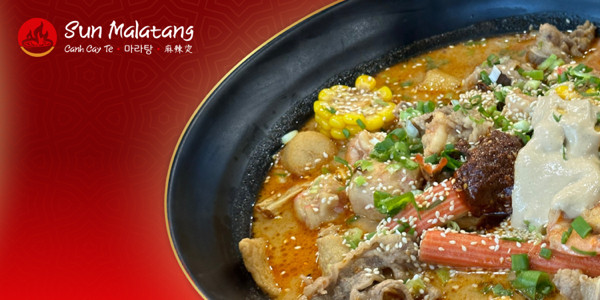 Sun Malatang - Canh Cay Tê - 마라탕 - 麻辣烫 - Vinhomes Central Park Tân Cảng