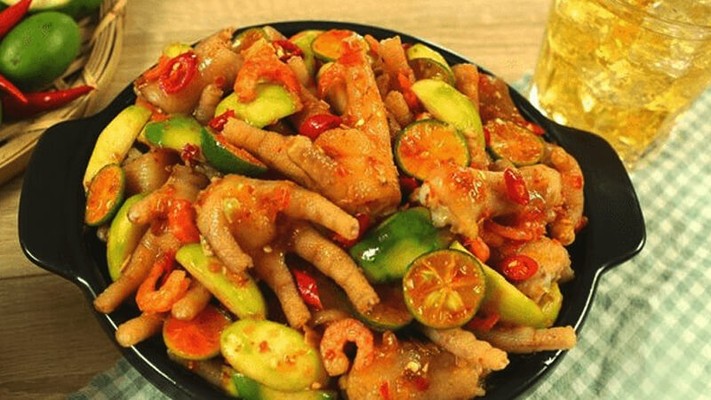 Tàu Hủ Cốt Dừa & Chân Gà Sốt Thái - An An Foods