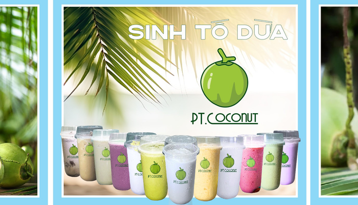 Sinh Tố Dừa PT. COCONUT - Đường Số 10