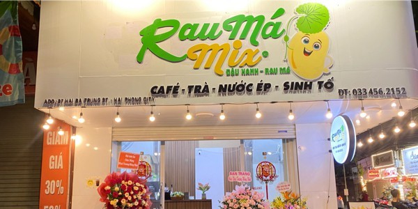Rau Má Mixx - 102 Hai Bà Trưng