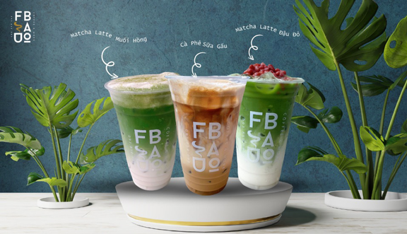 Fubao Coffee - Cà Phê Sữa Gấu, Matcha Latte Muối Hồng