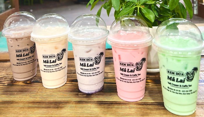 Kem Dừa Mã Lai - Voii Cream & Coffee Tea
