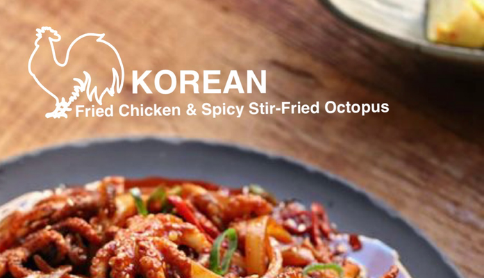 KOREAN - Gà Rán Hàn Quốc & Bạch Tuộc Xào Cay