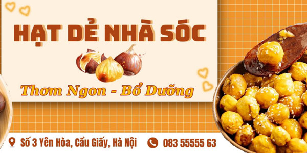 Hạt Dẻ Nhà Sóc - Đồ Ăn Vặt - Yên Hoà