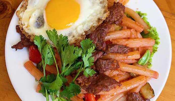 Ăn Vặt ToGo - Nui, Mì Xào Bò & Cơm Gà Viên - Shop Online