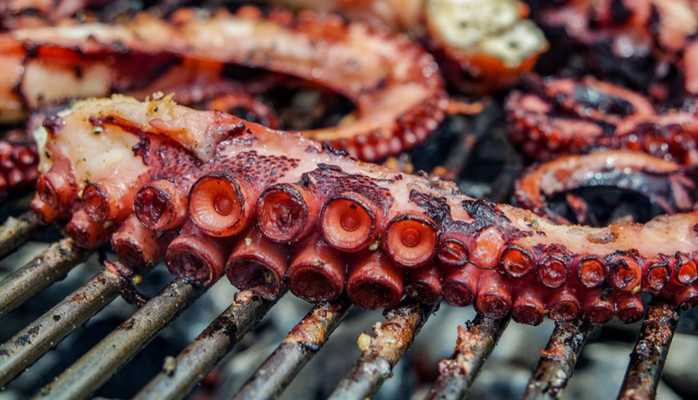 CHIM CÚT NƯỚNG & RÂU BẠCH TUỘC NƯỚNG THANH THÚY - Ăn Vặt - Lê Trọng Tấn