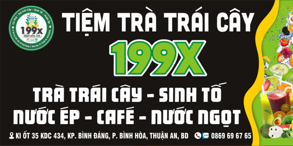 TRÀ, SINH TỐ & NƯỚC ÉP 199X - KDC VIETSING