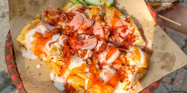 Bánh Mỳ Muối Ớt & Bánh Tráng Cuộn - Đồ Ăn Vặt Các Loại - Triều Khúc