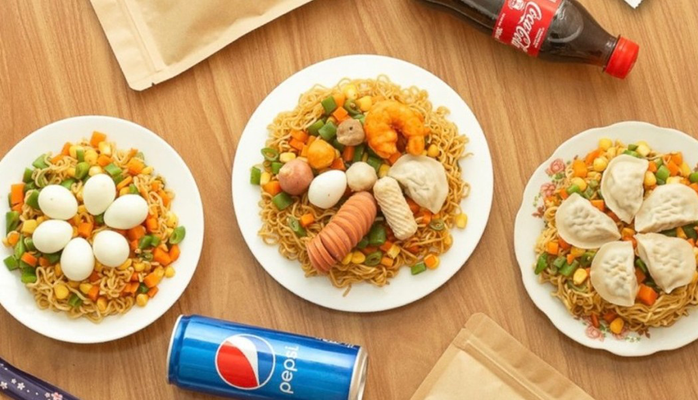 Chi Quỳnh Food - Mì Trộn Indomie - 215 Triều Khúc