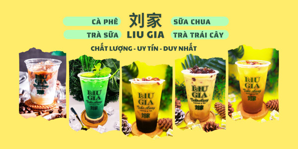 Liu Gia Coffee & Tea - Trà Sữa Chuối Nướng, Trà Long Nhãn & Trà Sữa Anh Đào​​​​​​​