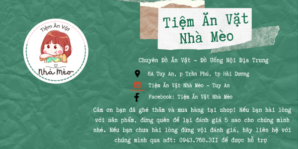 Tiệm Ăn Vặt Nhà Mèo - Tuy An