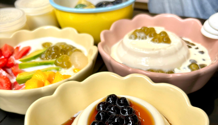 Luxubu Dessert - Chè Khúc Bạch, Sữa Chua & Tàu Hũ