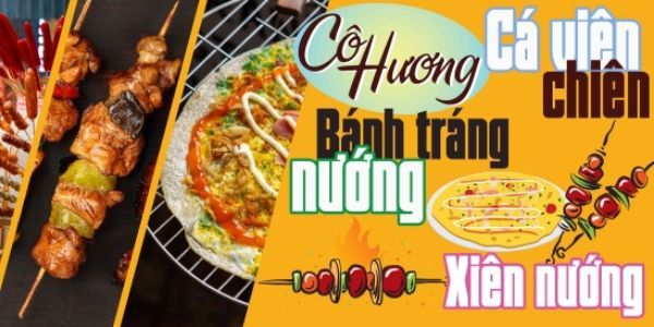 Quán Nướng Cô Hương - Xiên Nướng, Bánh Tráng Nướng & Cá Viên Chiên