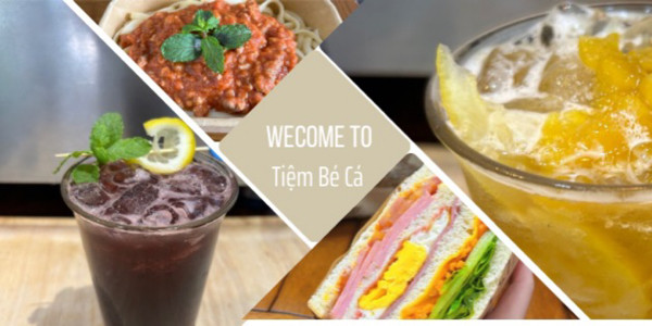 Tiệm Bé Cá – Trà Sữa, Mỳ Ý & Sandwich