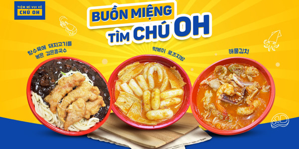 Tiệm Mì Vui Vẻ Chú Oh - Chuyên Món Hàn Quốc - 483B Nguyễn Thị Thập