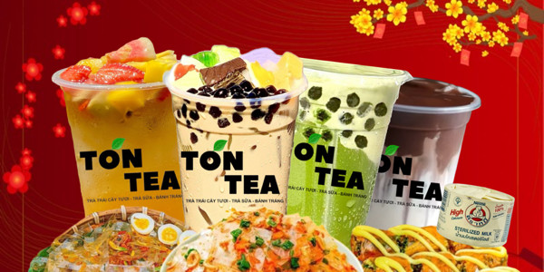 Ton Tea - Trà Sữa, Trà Trái Cây & Bánh Tráng - Lý Thường Kiệt