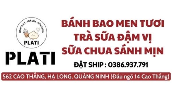 PLATI - Bánh Bao Tươi, Trà Sữa & Sữa Chua - Cao Thắng (Cạnh Ngõ 14 CT)