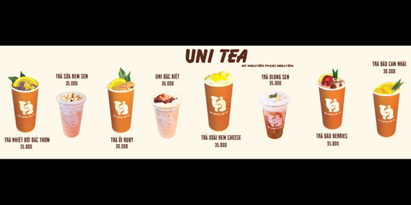 Uni Tea - Trà & Trà Sữa Đậm Vị - Nguyễn Phúc Nguyên