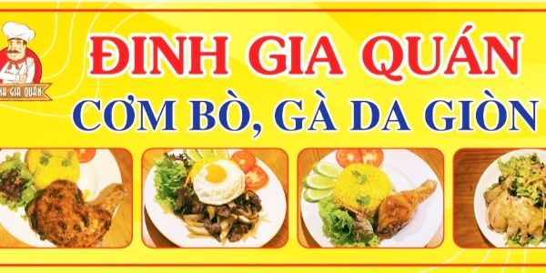 Đinh Gia Quán - Cơm Bò & Cơm Gà Da Giòn - Nguyễn Thượng Hiền