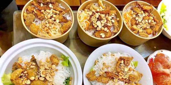 Bún Thịt Nướng - Đồ Ăn - Lương Thế Vinh