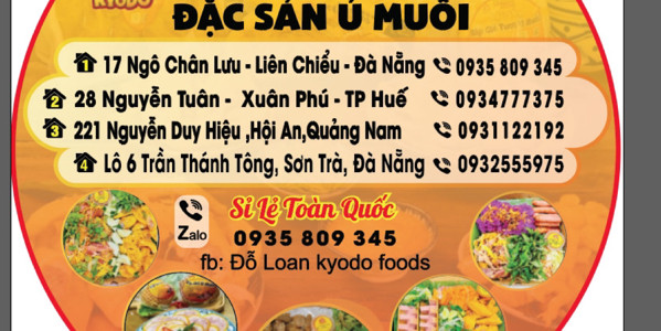 Đặc Sản Gà Ủ Muối & Chả Ống Tre Cocimo Hội An