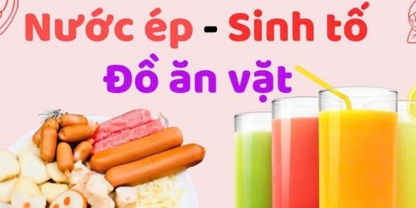 Nước Ép, Sinh Tố & Đồ Ăn Vặt - Trần Thái Tông