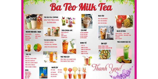 Ba Tèo Milk Tea